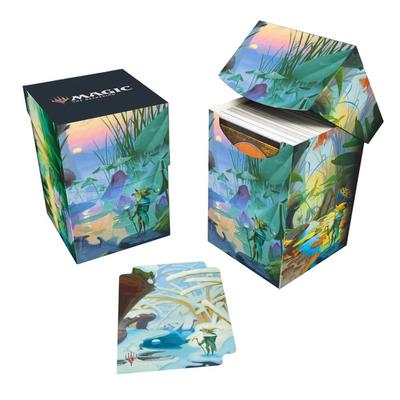 BLOOBURROW "Lands: Island (Summer)- Island" deck Box