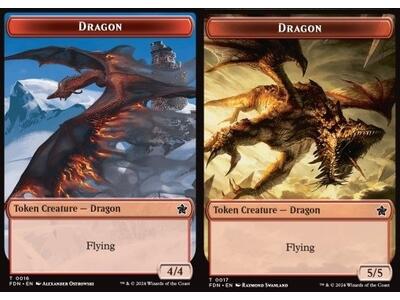 Dragon Token (R 4/4) // Dragon Token (R 5/5)