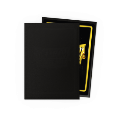 100 Dragon Shield "JET Matte " Sleeves