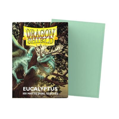 100 Dragon Shield "Dual Eucalyptus Matte " Sleeves
