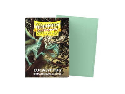 100 Dragon Shield "Dual Eucalyptus Matte " Sleeves