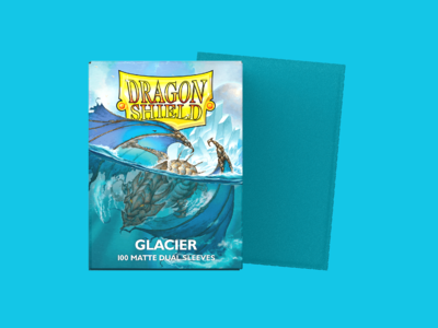 100 Dragon Shield "Dual Glacier Matte " Sleeves