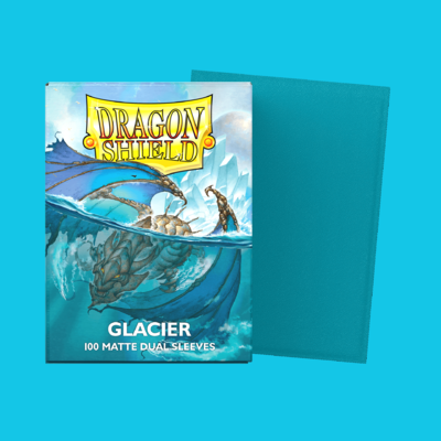 100 Dragon Shield "Dual Glacier Matte " Sleeves