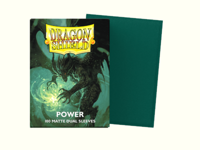 100 Dragon Shield "Power - Matte Dual " Sleeves
