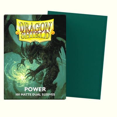 100 Dragon Shield "Power - Matte Dual " Sleeves