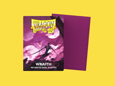 100 Dragon Shield "Matte Dual Wraith " Sleeves
