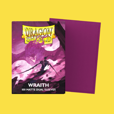 100 Dragon Shield "Matte Dual Wraith " Sleeves