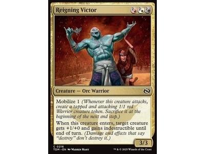 Reigning Victor