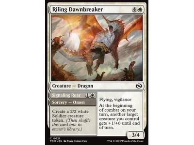 Riling Dawnbreaker // Signaling Roar
