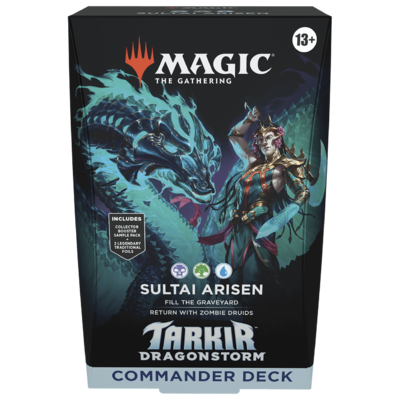 Commander DRAGONSTORM Sultai Arisen