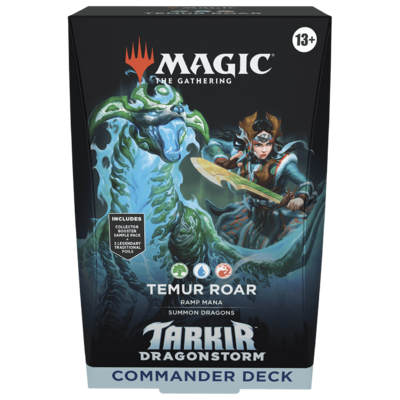 Commander DRAGONSTORM Temur Roar