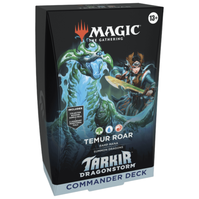 Commander DRAGONSTORM Temur Roar