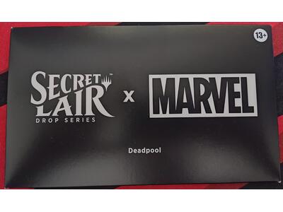 Secret Lair Drop: WPN Exclusive: Marvel Superdrop: Marvel's Deadpool