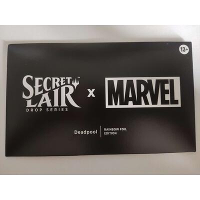 Secret Lair Drop: WPN Exclusive: Marvel Superdrop: Marvel's Deadpool FOIL