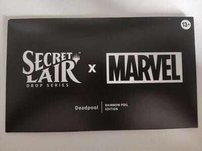 Secret Lair Drop: WPN Exclusive: Marvel Superdrop: Marvel's Deadpool FOIL