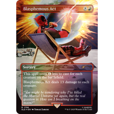 Secret Lair Drop: WPN Exclusive: Marvel Superdrop: Marvel's Deadpool FOIL