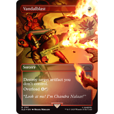 Secret Lair Drop: WPN Exclusive: Marvel Superdrop: Marvel's Deadpool FOIL