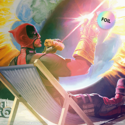 Secret Lair Drop: WPN Exclusive: Marvel Superdrop: Marvel's Deadpool FOIL