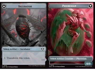 Incubator Token // Phyrexian Token (A 0/0)
