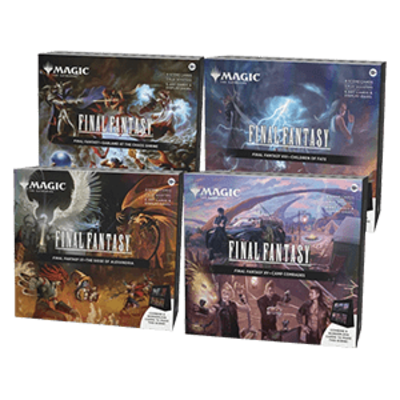 Final Fantasy Holiday SCENE BOX - 4 Scenes SET