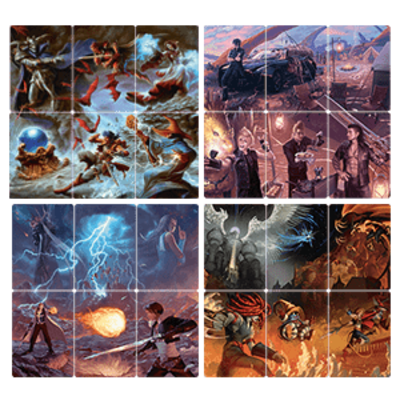 Final Fantasy Holiday SCENE BOX - 4 Scenes SET