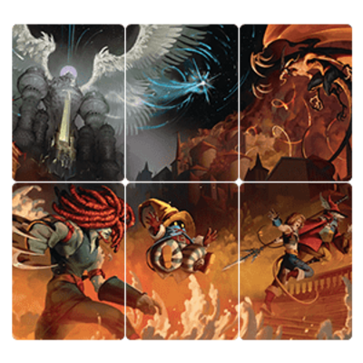 Final Fantasy Holiday SCENE BOX - 4 Scenes SET