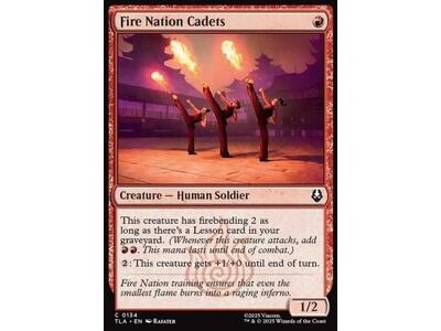 Fire Nation Cadets