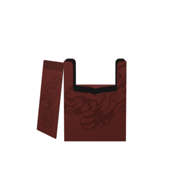 DRAGON SHIELD Deck Shell Blood Red