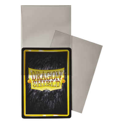 100 Dragon Shield Perfect Fit Sleeves - Smoke