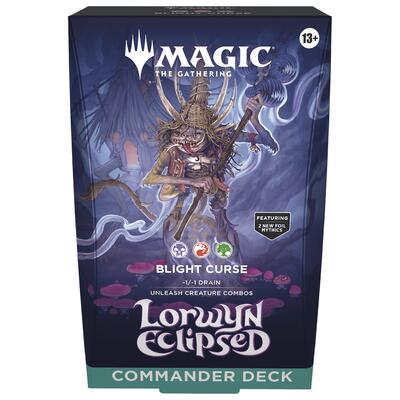 Commander LORWYN ECLIPSED "Blight Curse" Deck PREORDER