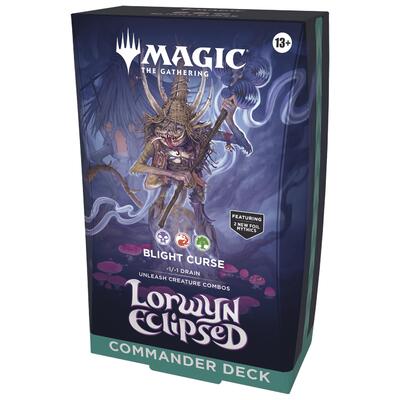 Commander LORWYN ECLIPSED "Blight Curse" Deck PREORDER