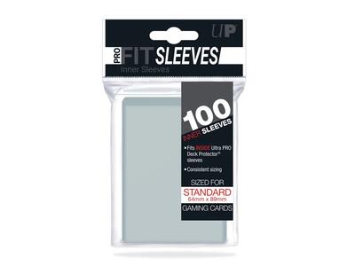 Ultra Pro PRO-Fit Standard Inner Sleeves 100ct - Διαφανή