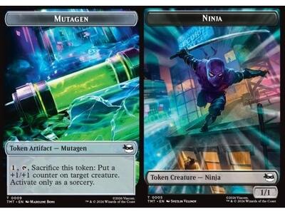Mutagen Token // Ninja Token (B 1/1)