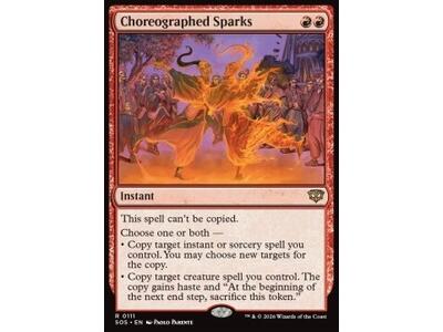 Choreographed Sparks