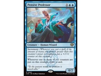 Pensive Professor