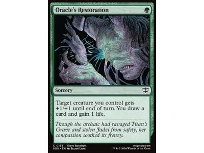 Oracle's Restoration