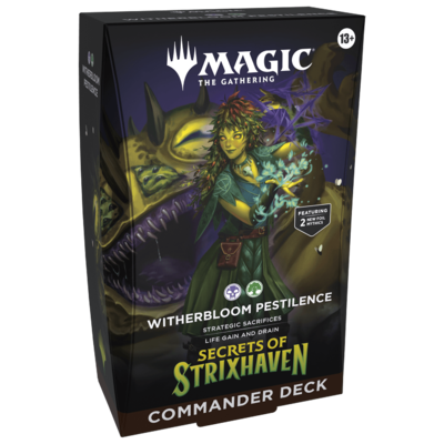 Commander SECRETS OF STRIXHAVEN "Witherbloom Pestilence" Deck