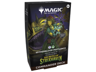 Commander SECRETS OF STRIXHAVEN "Witherbloom Pestilence" Deck