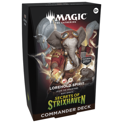 Commander SECRETS OF STRIXHAVEN "Lorehold Spirit" Deck