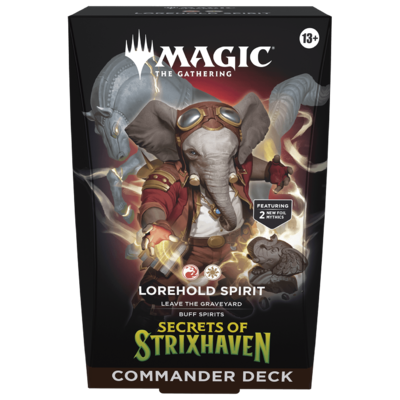 Commander SECRETS OF STRIXHAVEN "Lorehold Spirit" Deck