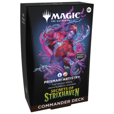 Commander SECRETS OF STRIXHAVEN "Prismari Artistry" Deck