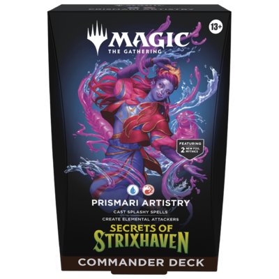 Commander SECRETS OF STRIXHAVEN "Prismari Artistry" Deck