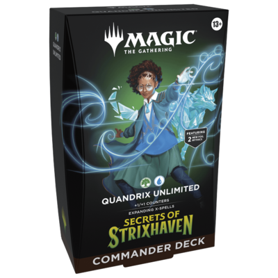 Commander SECRETS OF STRIXHAVEN "Quandrix Unlimited" Deck