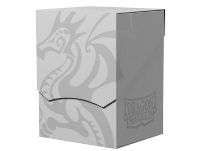 Dragon Shield  Deck Shell Ashen White