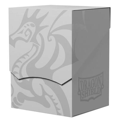 Dragon Shield  Deck Shell Ashen White