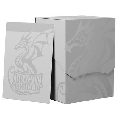 Dragon Shield  Deck Shell Ashen White