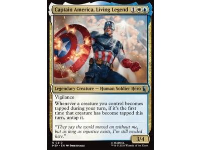 Captain America, Living Legend