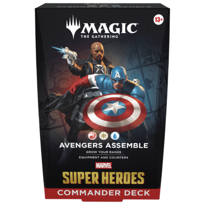 Commander Marvel SUPER HEROES - Avengers Assemble
