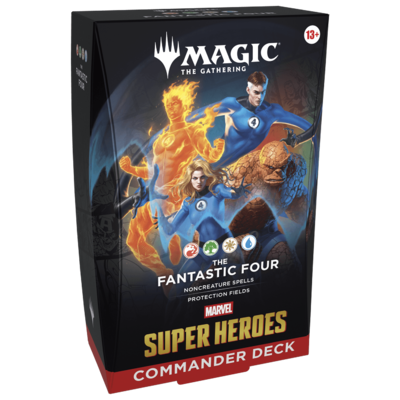 Commander Marvel SUPER HEROES -The Fantastic Four