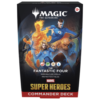 Commander Marvel SUPER HEROES -The Fantastic Four